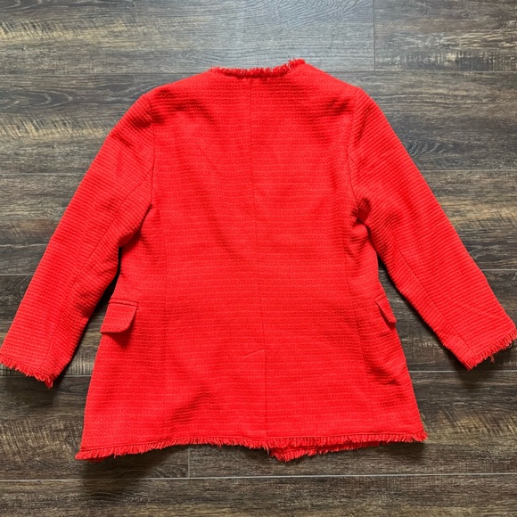 NWT Banana Republic Red Blazer SP - Picture 7 of 8